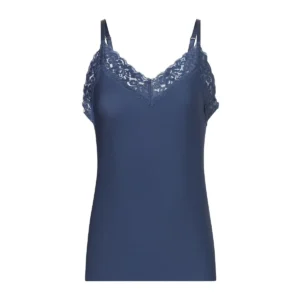 Ten Cate Secrets dames spaghetti Lace top kant smokey teal