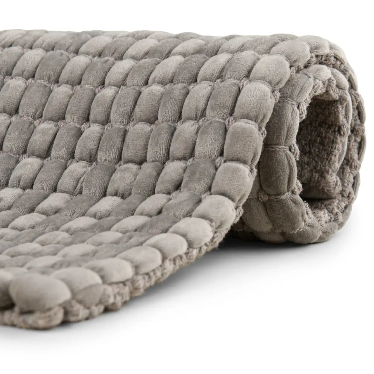 Heckett Lane badmat Vellutato light grey - Afbeelding 2
