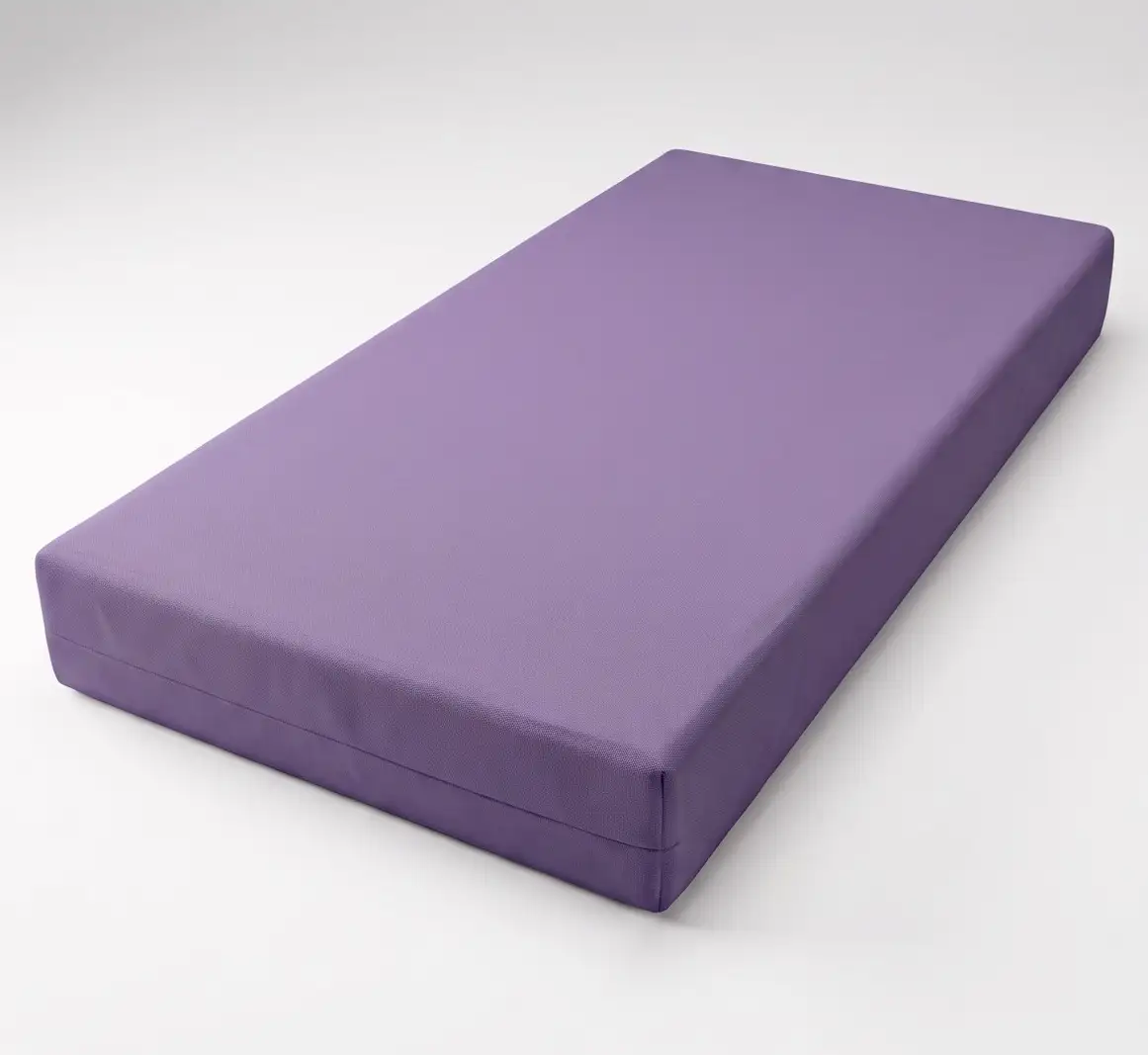 Waterdichte en afwasbare matrasbeschermer PES/PU 90x200x20cm lila - Afbeelding 2