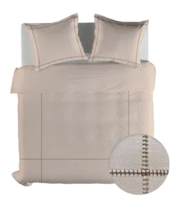 Yellow dekbedovertrek Suite Port Louis dollar sand