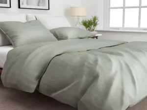 Zo! Home dekbedovertrek Satinado Solid (satijn, iron grey)