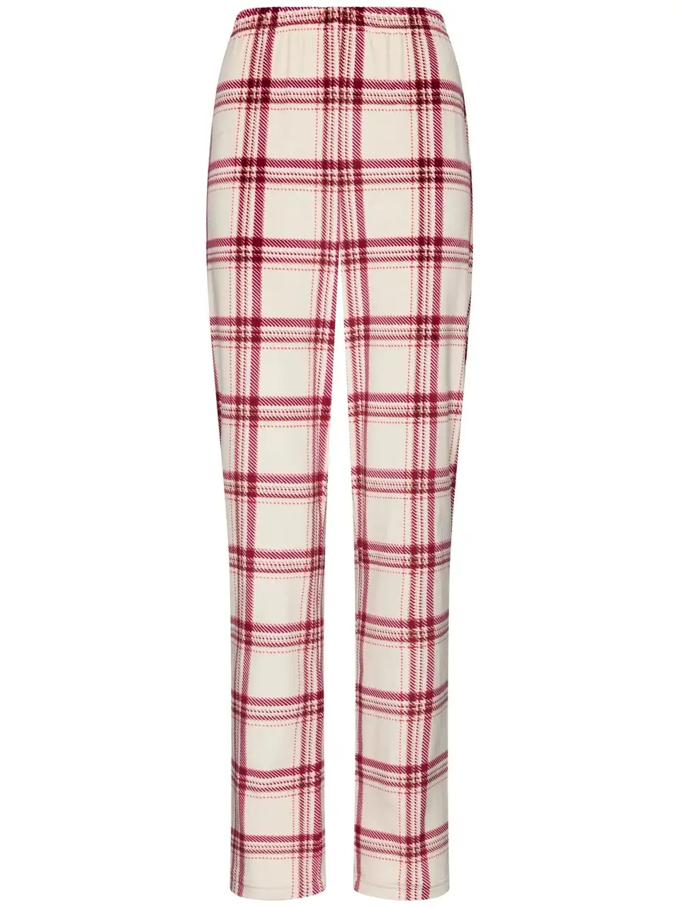 Pastunette dames pyjama Alpine Creme 121262-102-2 dark red - Afbeelding 6