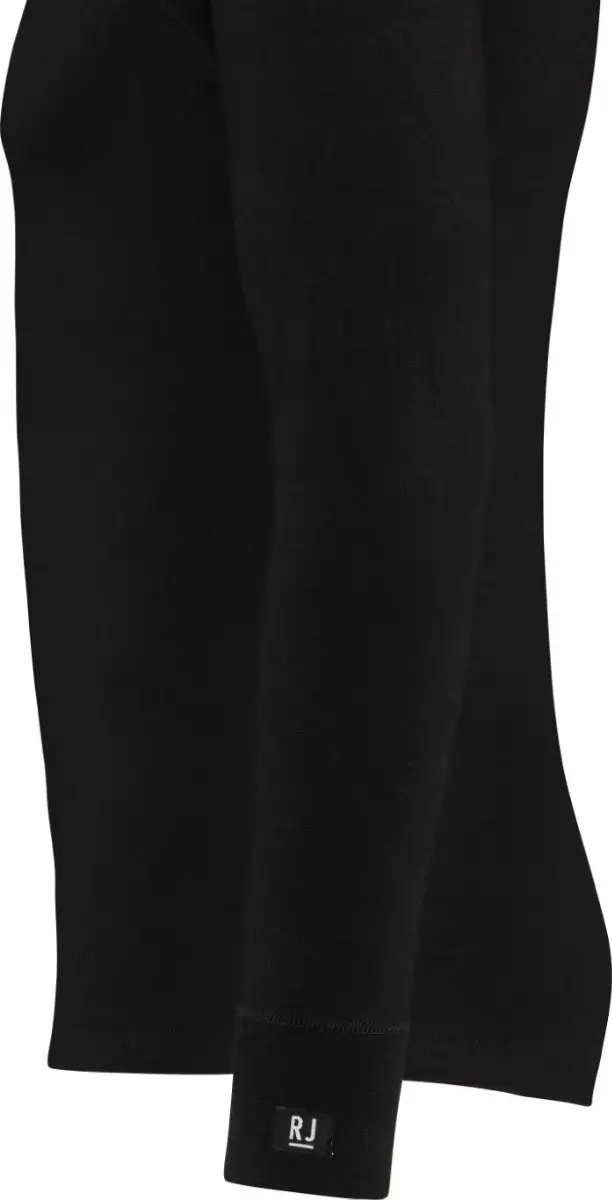 RJ Bodywear Thermo heren LS shirt black - Afbeelding 2