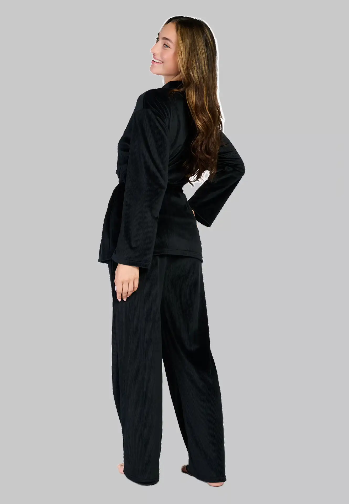 Ten Cate Comfort Wear kimono black - Afbeelding 4