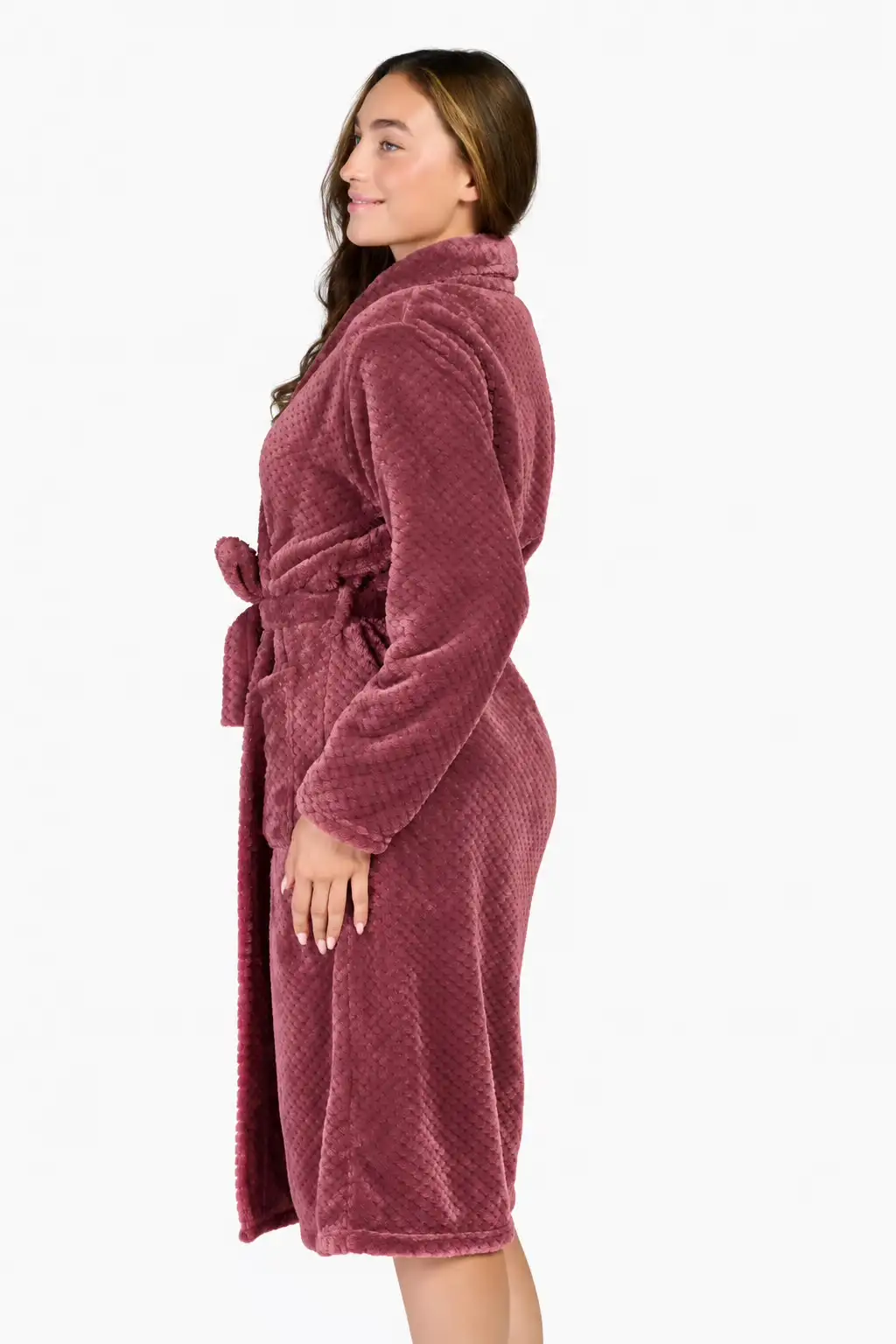 Ten Cate Comfort Wear badjas Honey warm rose - Afbeelding 3