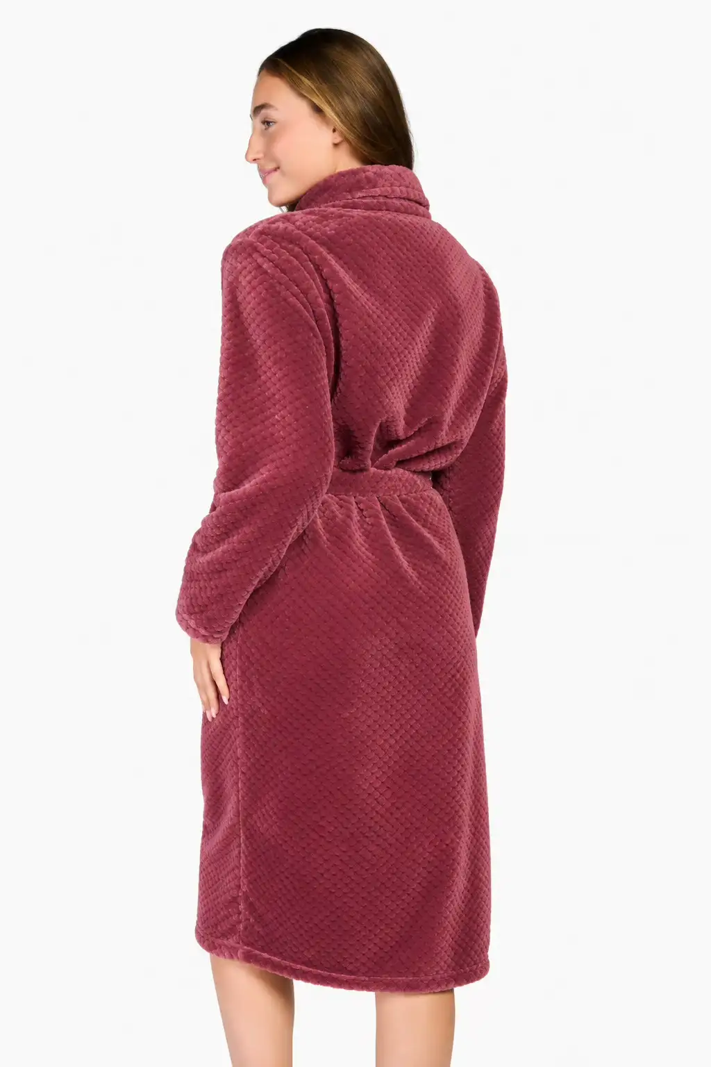 Ten Cate Comfort Wear badjas Honey warm rose - Afbeelding 4