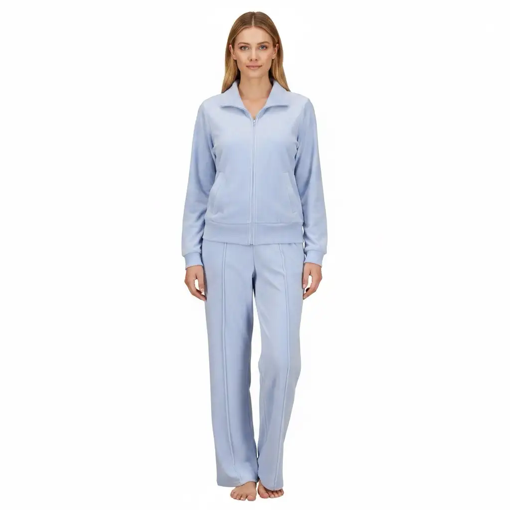 Ringella dames huispak velours 6513240 night - Afbeelding 3
