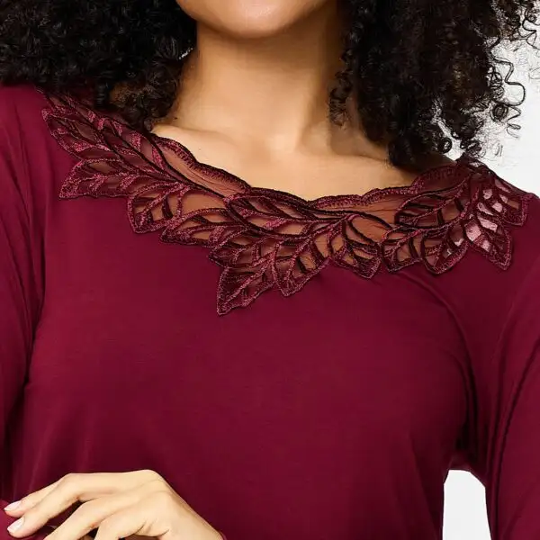 LingaDore pyjama Desire Nights bamboo port - Afbeelding 3