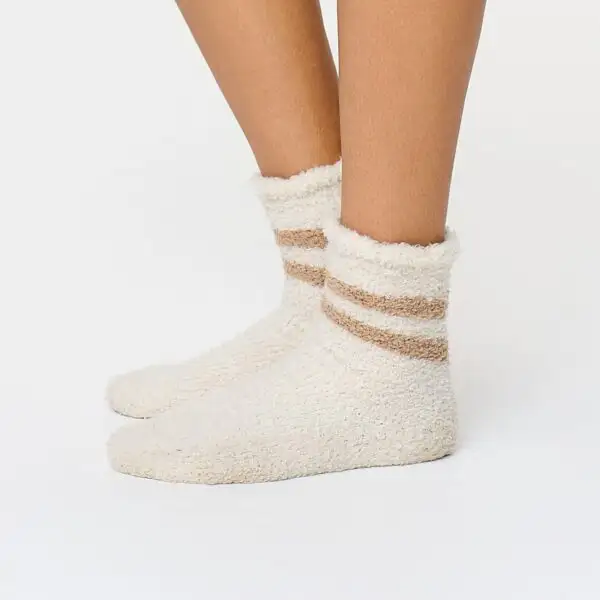 LingaDore fleece sokken offwhite one size - Afbeelding 4