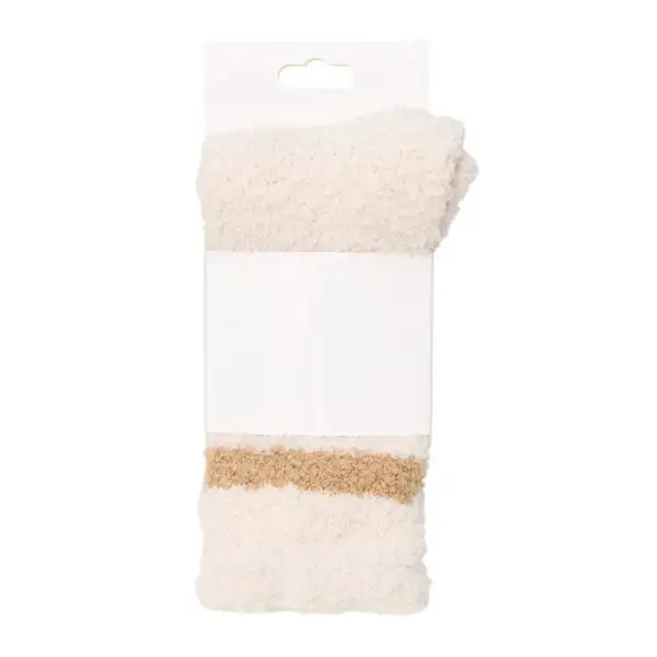LingaDore fleece sokken offwhite one size - Afbeelding 2