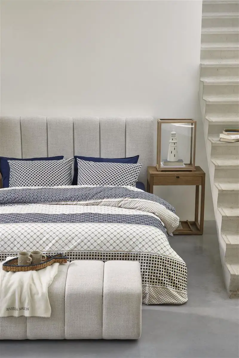 Riviera Maison dekbedovertrek Ropes navy - Afbeelding 3