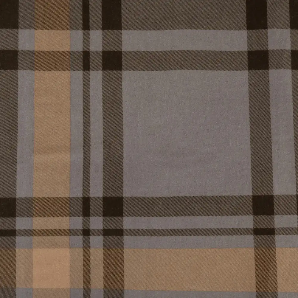 Kayori dekbedovertrek Anya flanel taupe - Afbeelding 4