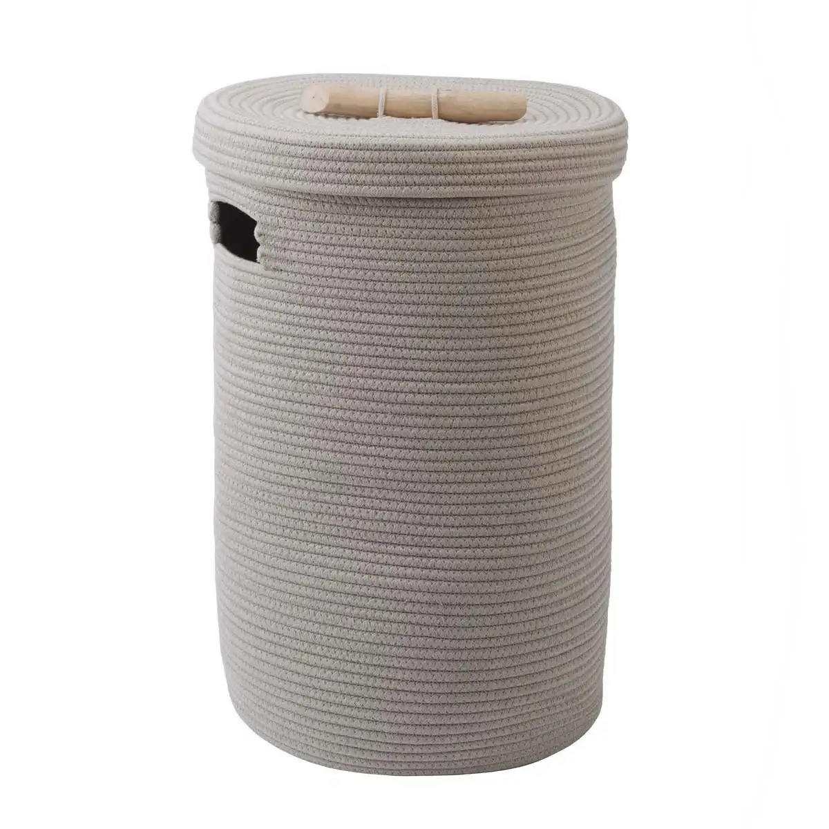 Aquanova wasmand met deksel Otis 106 truffle
