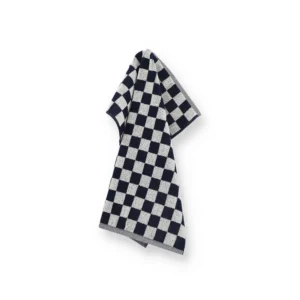 Bunzlau Castle keukendoek Pompdoek donkerblauw