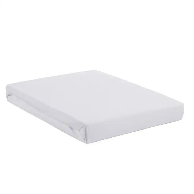 Cinderella katoenen hoeslaken tot 25cm wit 100x210