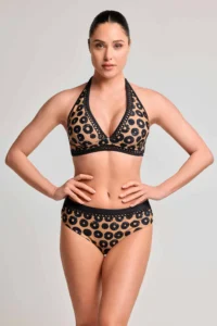David halterneck bikini Tulip Polka Dot Art - 44