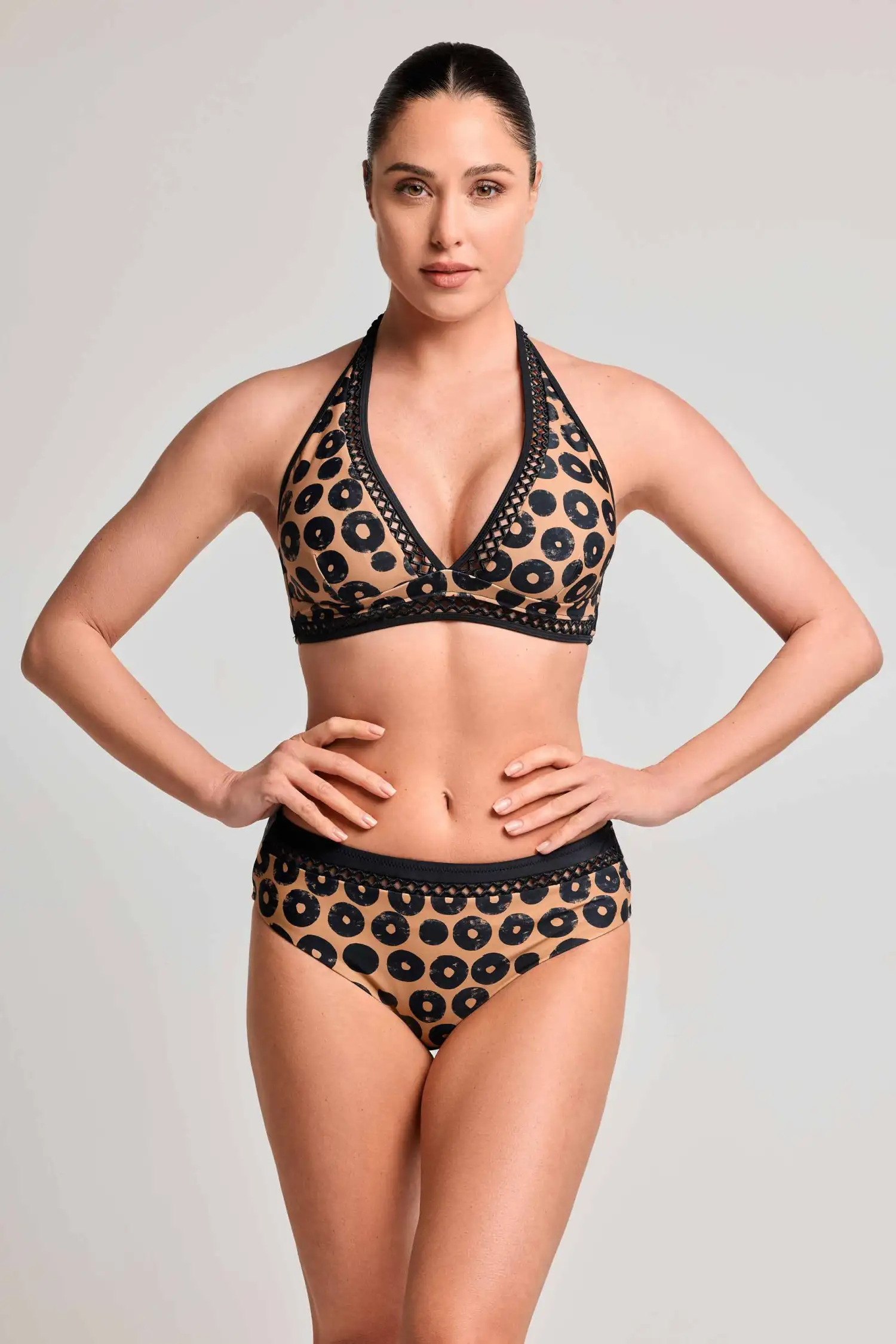 David halterneck bikini Tulip Polka Dot Art - 44