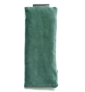 Fluwelen oogkussen met Lavendel sea green