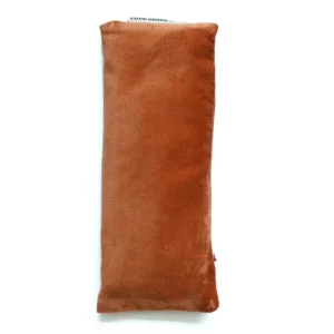 Fluwelen oogkussen met Lavendel terracotta