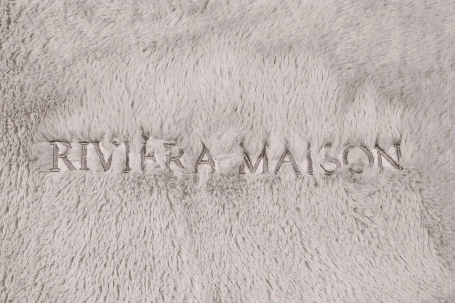 Rivièra Maison sprei Furfinity 260x260cm sand - Afbeelding 2