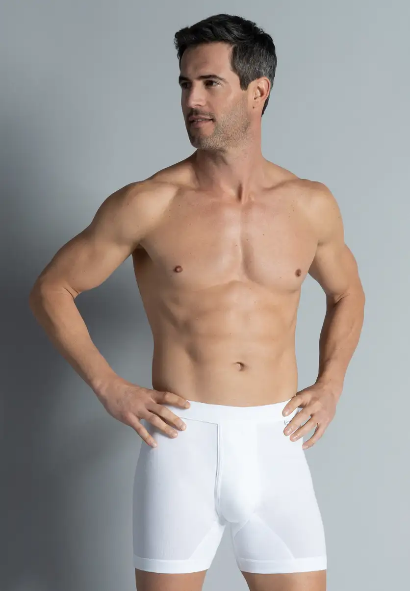 Gotzburg heren boxer lang met voorsluiting 5XL - 12 (5XL)