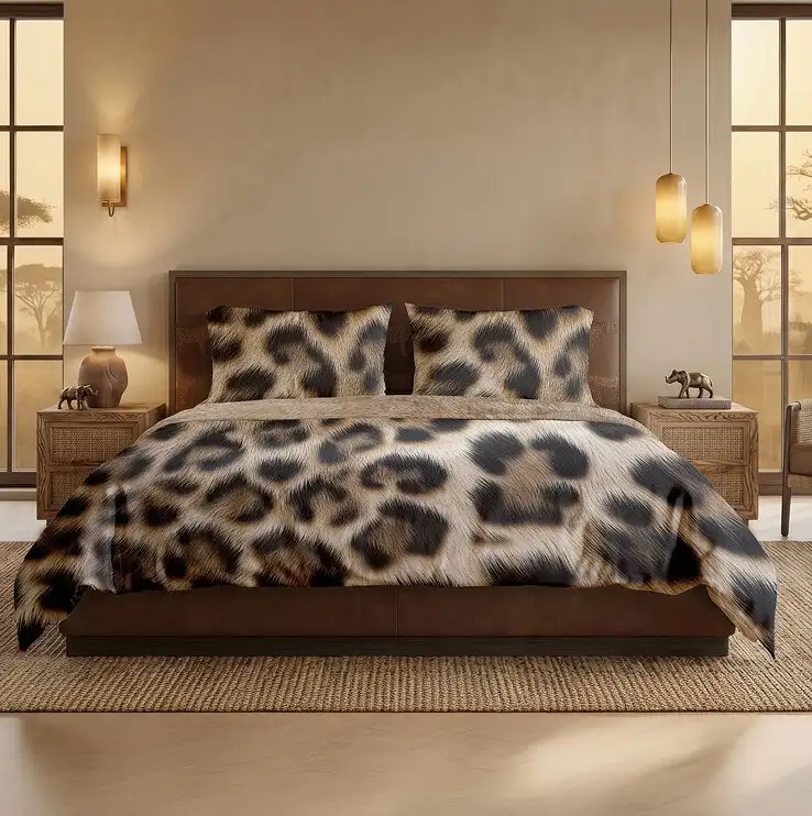 Heckettlane dekbedovertrek Nairobi Suite twill natural