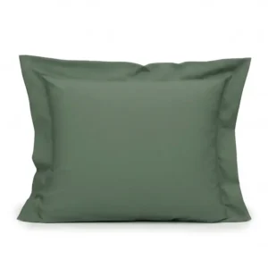 Heckettlane Kussensloop Elementi satijn 60x70cm calla green
