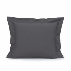 Heckettlane Kussensloop Elementi satijn 60x70cm classic antraciet