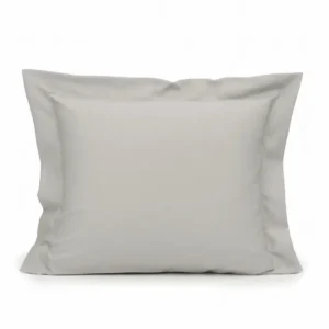 Heckettlane Kussensloop Elementi satijn 60x70cm cloud grey