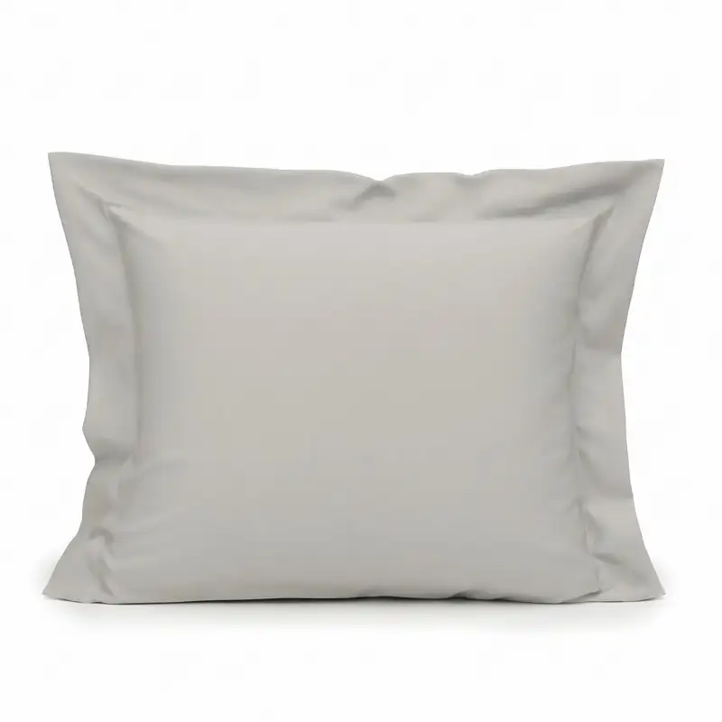 Heckettlane Kussensloop Elementi satijn 60x70cm cloud grey