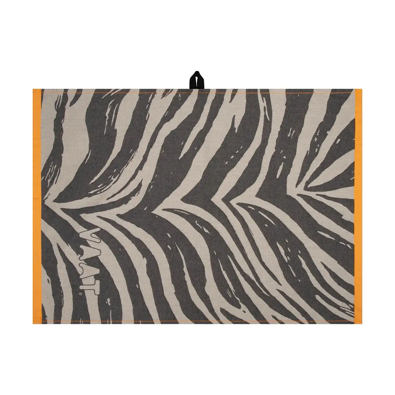 Vaat Amsterdam theedoek I Love Zebra black sand - Afbeelding 2