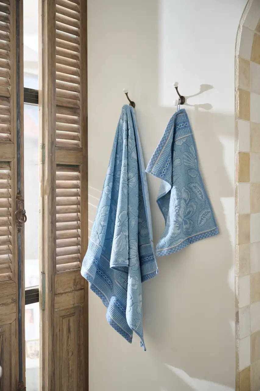 PiP studio badserie Jasmin Jacquard light blue - Afbeelding 2