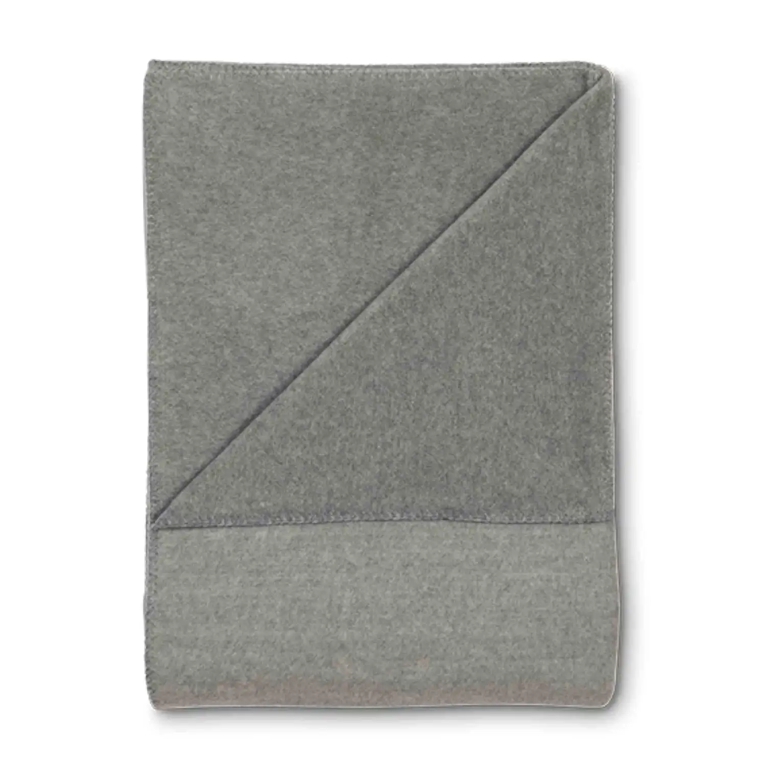 Kayori bamboo plaid Sagano 150x220cm donkergrijs