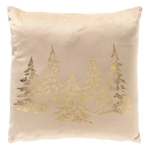 Kerst sierkussen Pinegrove 45x45cm brazillian sand