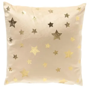 Kerst sierkussen Starry Sky 45x45cm brazillian sand