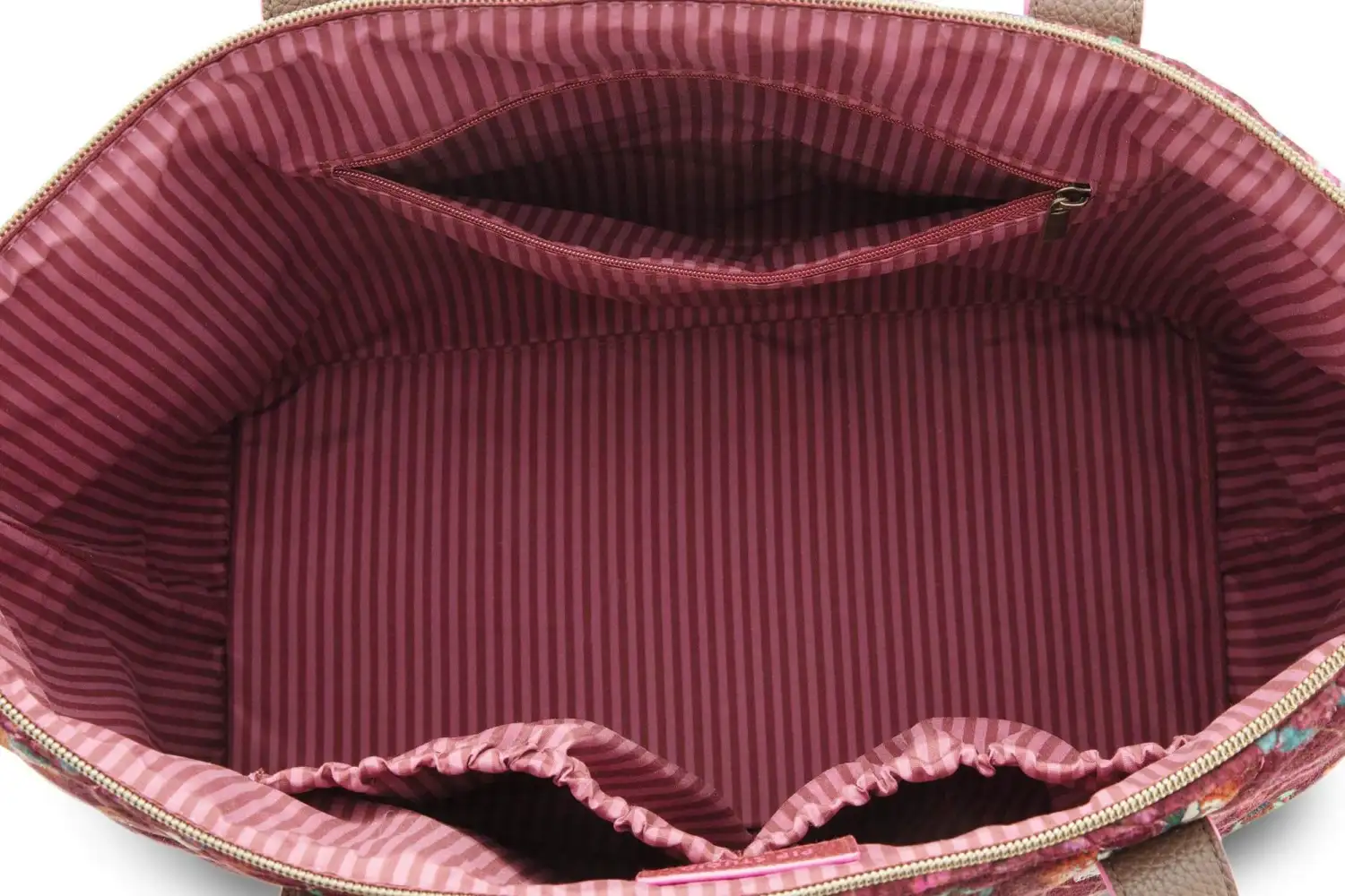 PiP Studio tote bag Tilda Flora Bangelore medium dark pink - Afbeelding 3