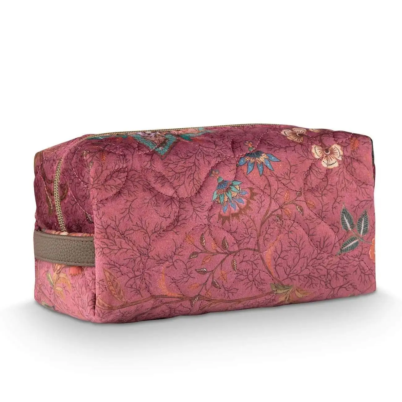 PiP Studio cosmetic bag Coco Mumbai Morning medium pink - Afbeelding 2
