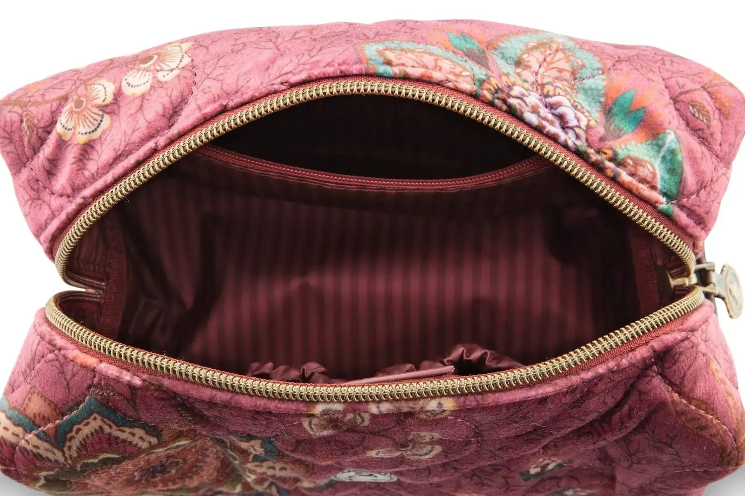 PiP Studio cosmetic bag Coco Mumbai Morning medium pink - Afbeelding 3