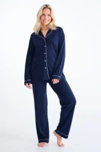 Lisca dames pyjama Tara blauw