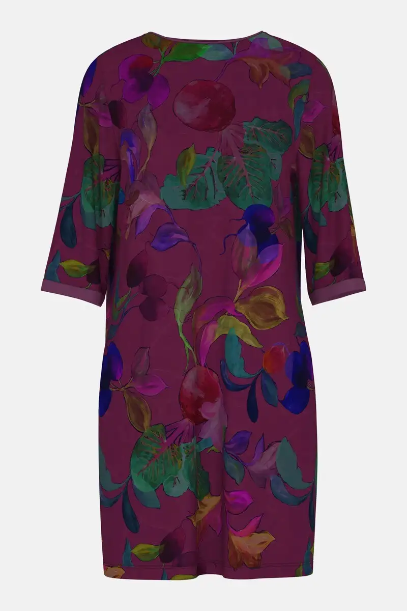 Mey dames slaapshirt Cosmic Garden crushed berry
