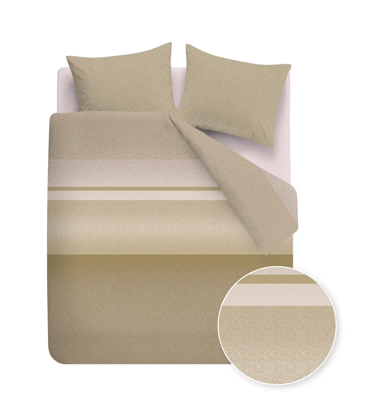 Beddinghouse dekbedovertrek Mira gold - Afbeelding 2