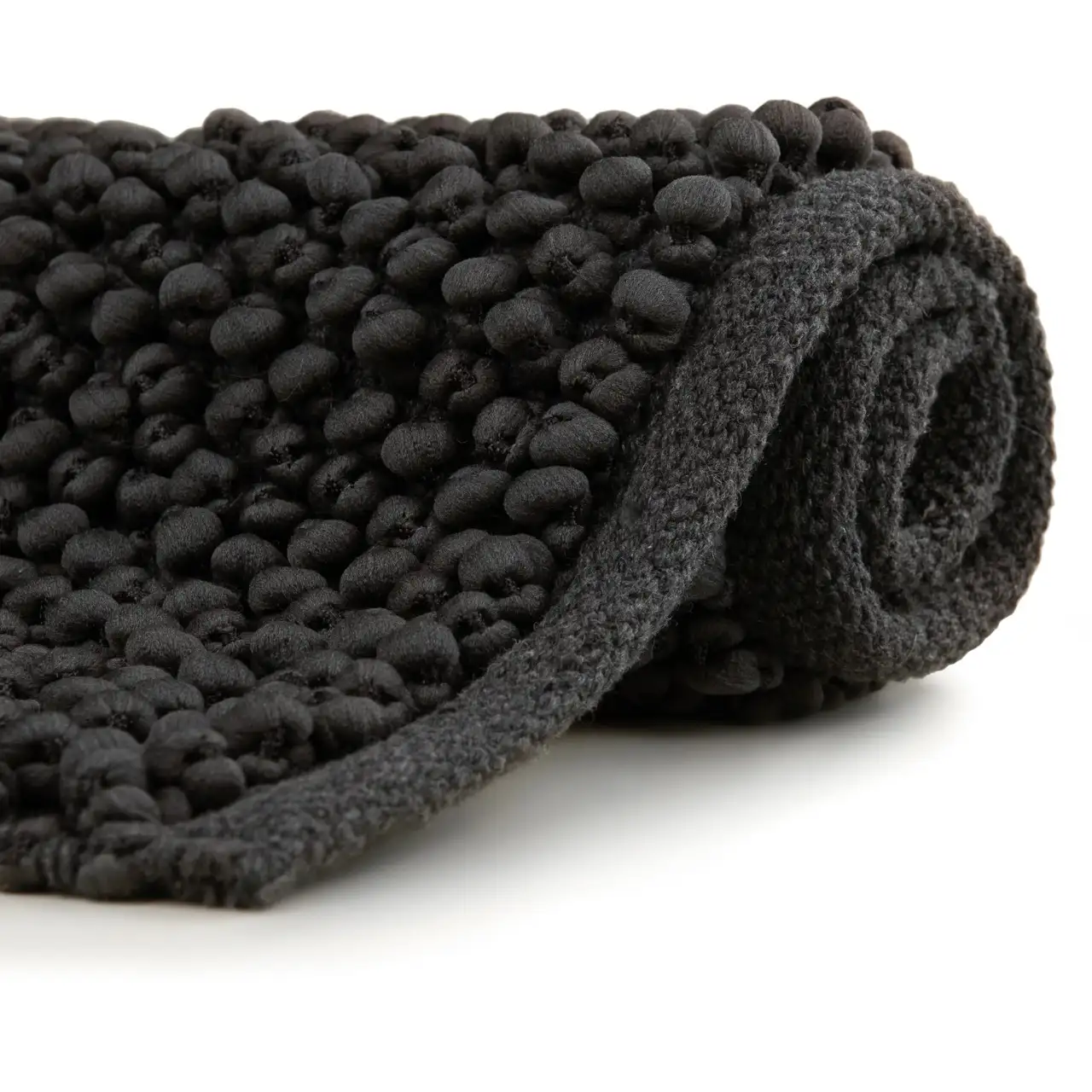 Heckettlane badmat Nodo 60x60cm dark grey - Afbeelding 2