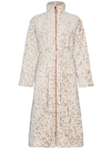 Pastunette dames badjas Animal 171252-176-1 beige