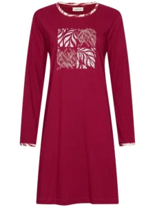 Pastunette dames nachthemd Rosewood Comfort 111262-100-2 dark red