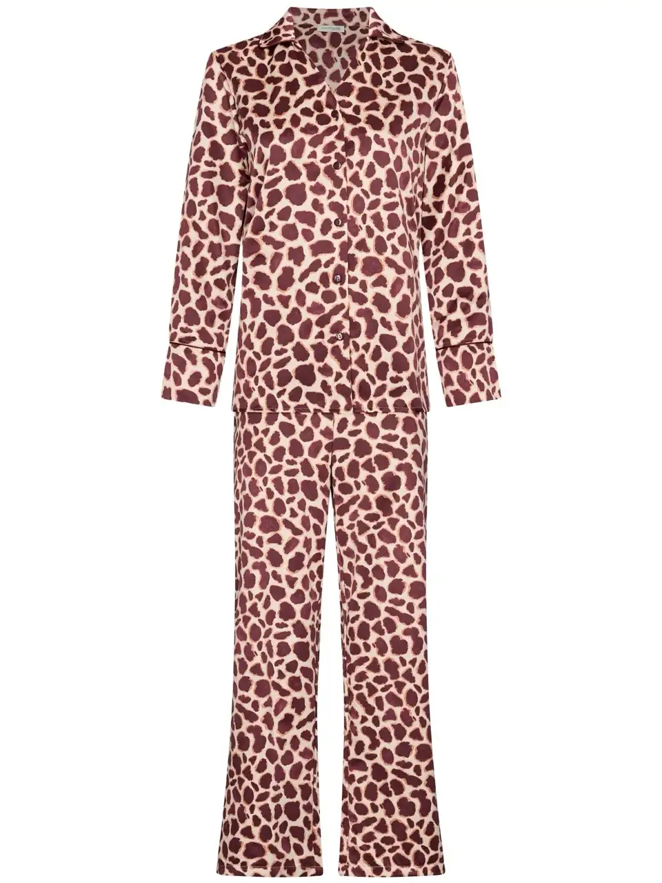 Pastunette dames pyjama Satin Wild 121262-212-3