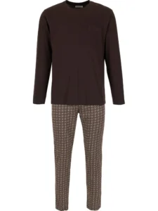 pastunette heren pyjama Urban Essence 122262-502-1 brown