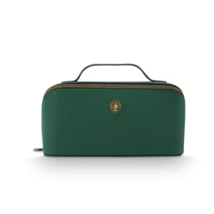 PiP Studio cosmetic bag Cyrille green medium