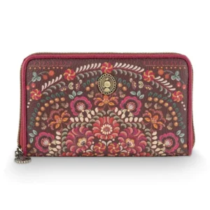 PiP Studio portemonnee Willow II Ricamo dark red