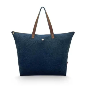 PiP Studio tote bag Tilda Velvet Quiltey Days medium blue