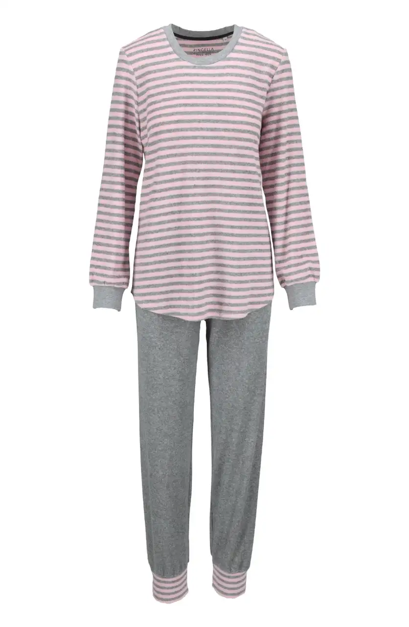Ringella dames pyjama badstof 6518245 nelke